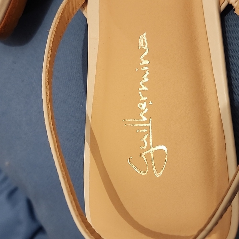 Anthropologie Guilhermina Leather Flats, sz. 8M. New, never worn. Taupe. - Picture 12 of 12